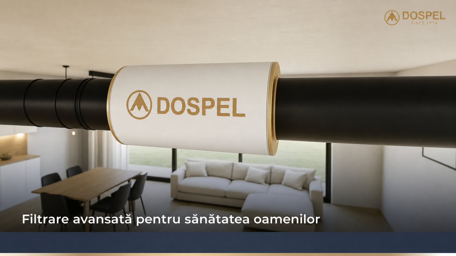 Banner filtrare avansată pentru sănătate umană
