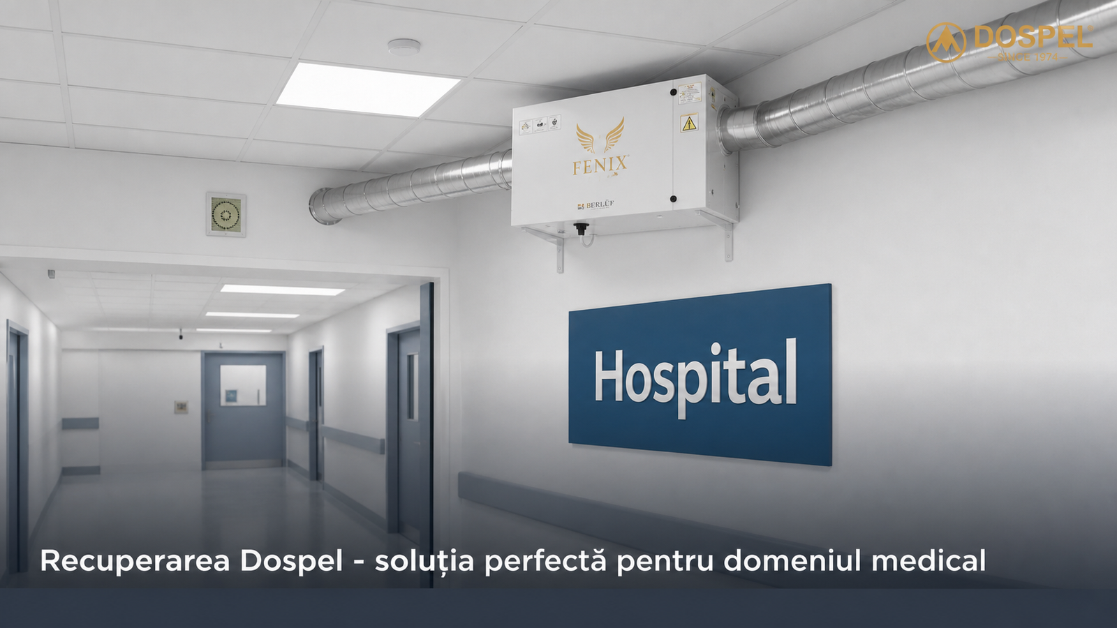 Banner soluție de recuperare Dospel pentru sănătate